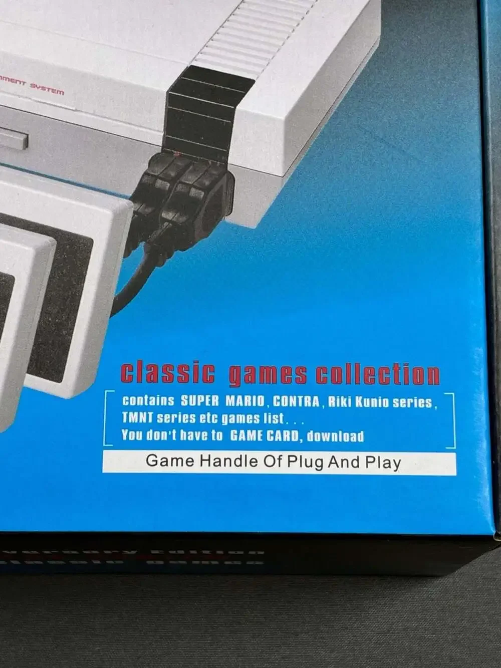 Mini Game Anniversary Edition Console with 620 Built in Classic Games